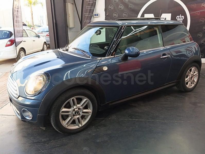Usado Mini One D 90 CV (66 kW) 2010 Azul Utilitario