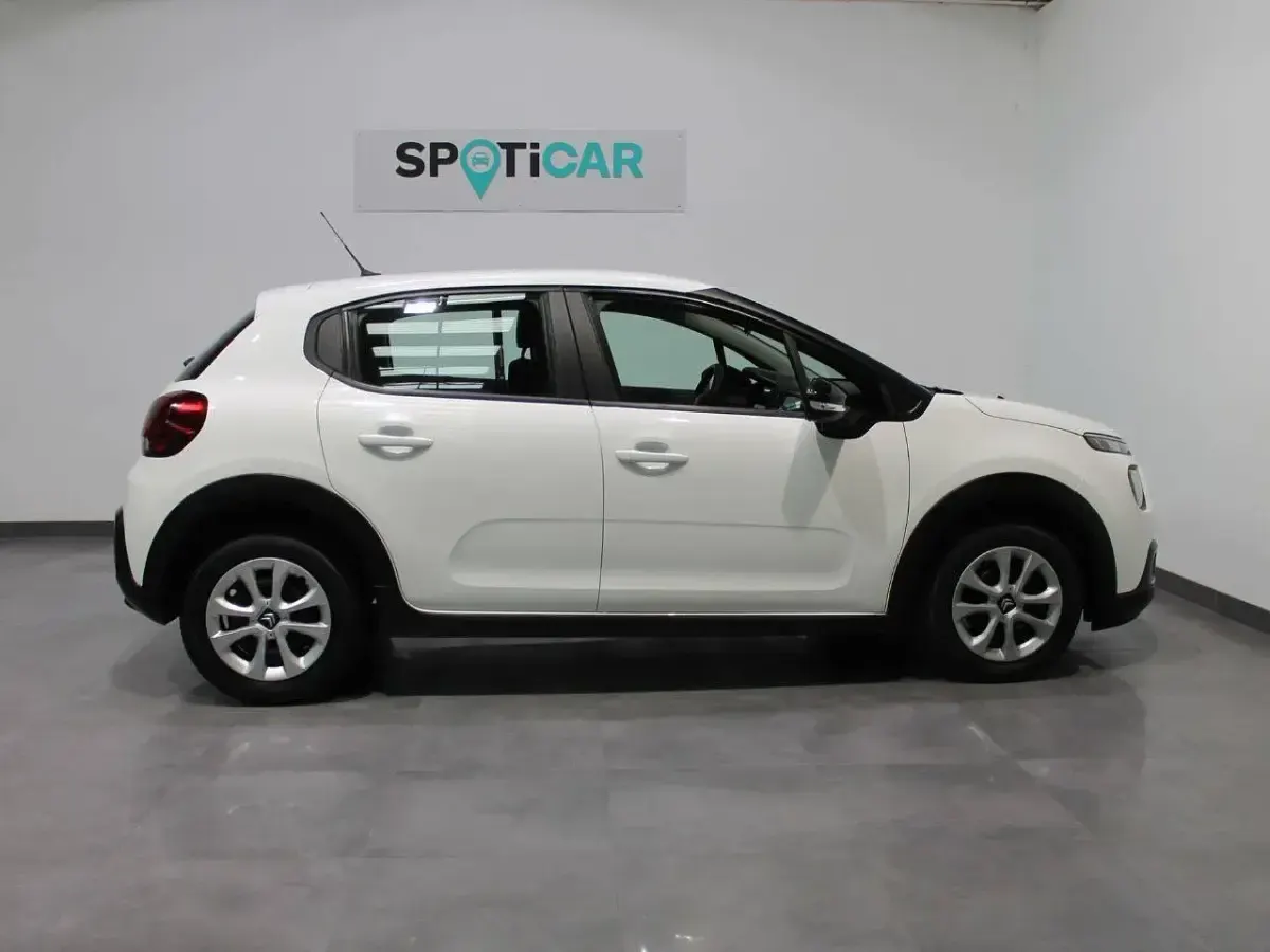 Usado Citroën C3 99 CV (72 kW) 2020 Blanco Utilitario