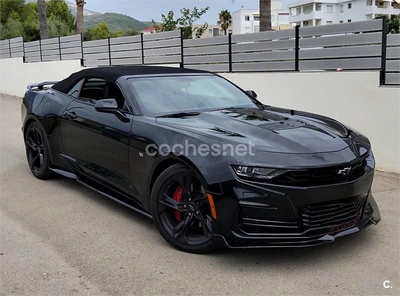 Negro Usado 2015 Chevrolet Camaro Descapotable | 49.900 € (Caro) - Imagen 1/4