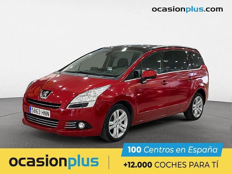 Rojo Usado 2013 Peugeot 5008 Allure Monovolumen | 9350 € (Precio justo) - Imagen 1/4