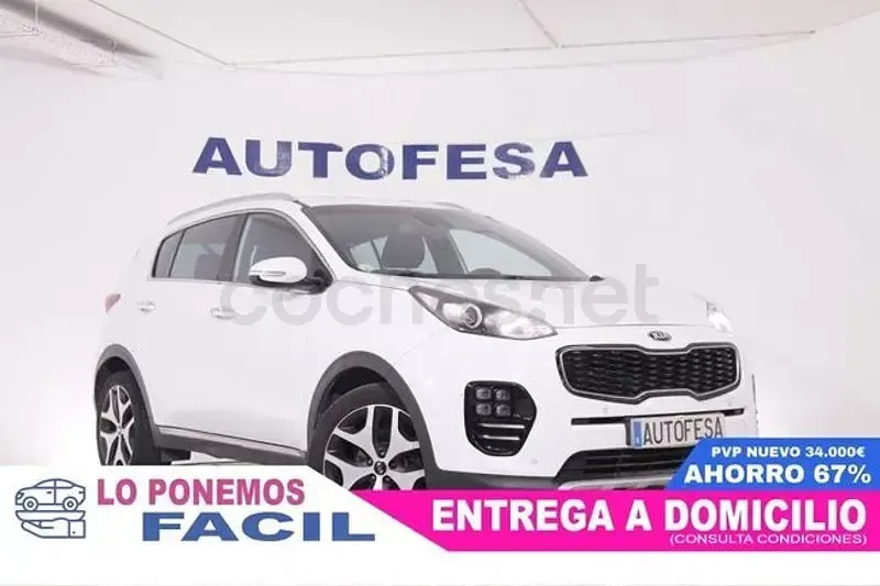 Usado Kia Sportage GT-Line 136 CV (100 kW) 2016 Blanco SUV
