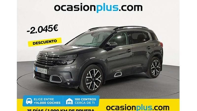Gris Usado 2019 Citroën C5 Aircross Shine SUV | 20.182 € (Precio justo) - Imagen 1/4