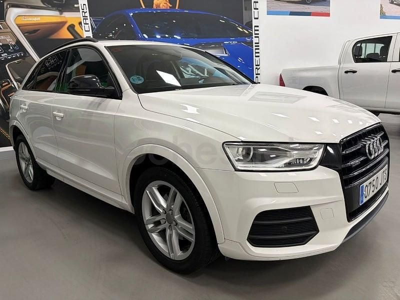 Usado Audi Q3 Black Edition 150 CV (110 kW) 2016 Blanco SUV