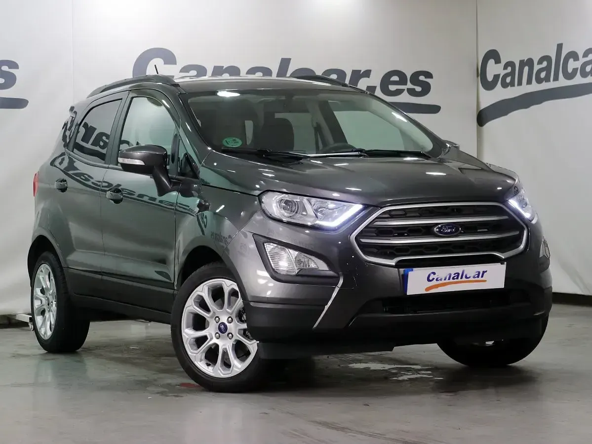 Usado Ford Ecosport Trend 125 CV (91 kW) 2019 Gris oscuro SUV