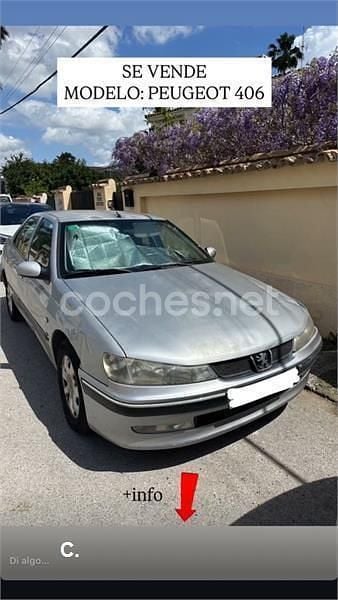 Gris / plata Usado 2000 Peugeot 406 Berlina | 1500 € (Buen precio) - Imagen 1/4