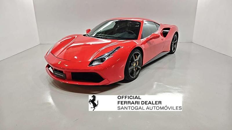 Usado Ferrari 488 669 CV (492 kW) 2017 Rojo Coupe