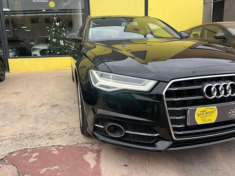 Usado Audi A6 S-Line 190 CV (139 kW) 2018 Negro Familiar