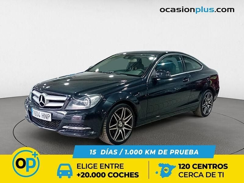 Usado Mercedes C220 170 CV (125 kW) 2013 Negro Coupe