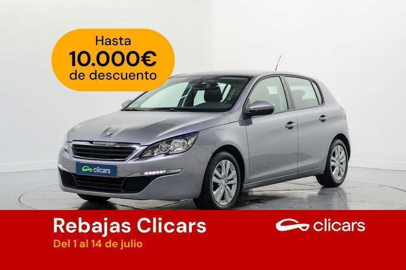 Gris Usado 2015 Peugeot 308 Active Utilitario | 8090 € (Precio justo) - Imagen 1/4
