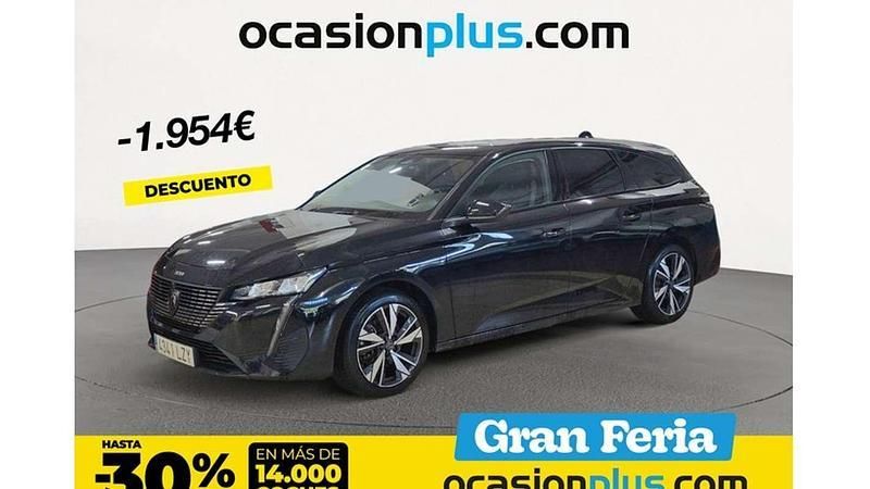 Negro Usado 2022 Peugeot 308 Allure Familiar | 19.546 € (Precio justo) - Imagen 1/4