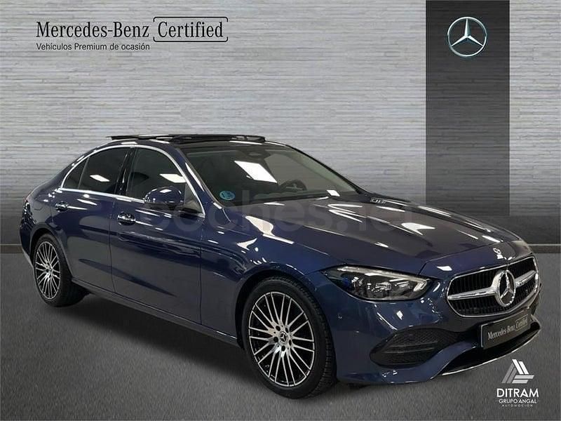Usado Mercedes C220 200 CV (147 kW) 2024 Azul Berlina