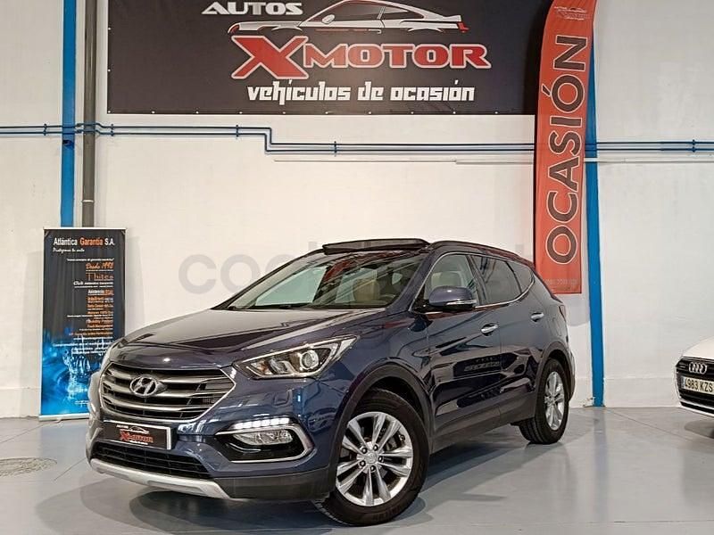 Usado Hyundai Santa Fe 200 CV (147 kW) 2016 Azul SUV