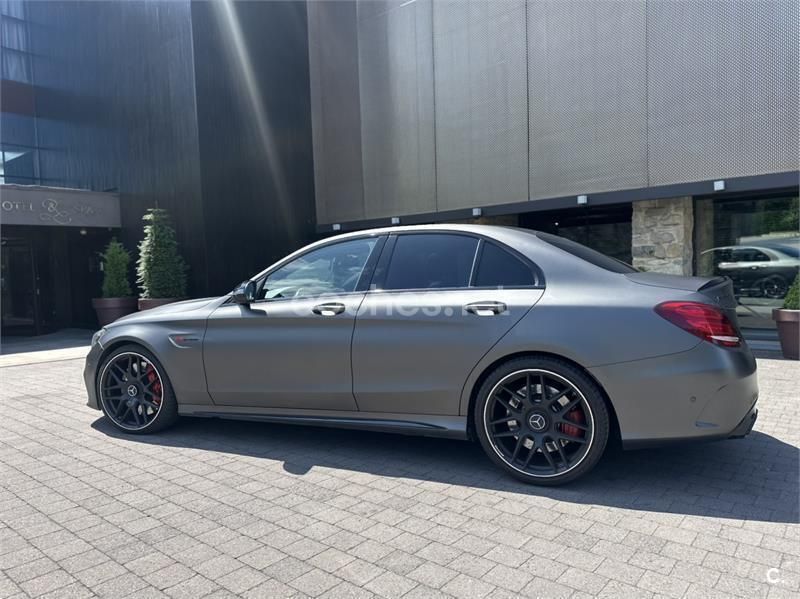 Gris / plata Usado 2017 Mercedes C63S AMG Berlina | 49.900 € (Buen precio) - Imagen 1/4