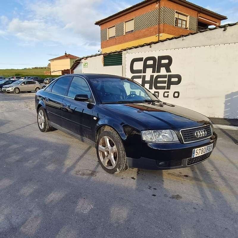 Usado Audi A6 155 CV (114 kW) 2002 Negro Berlina