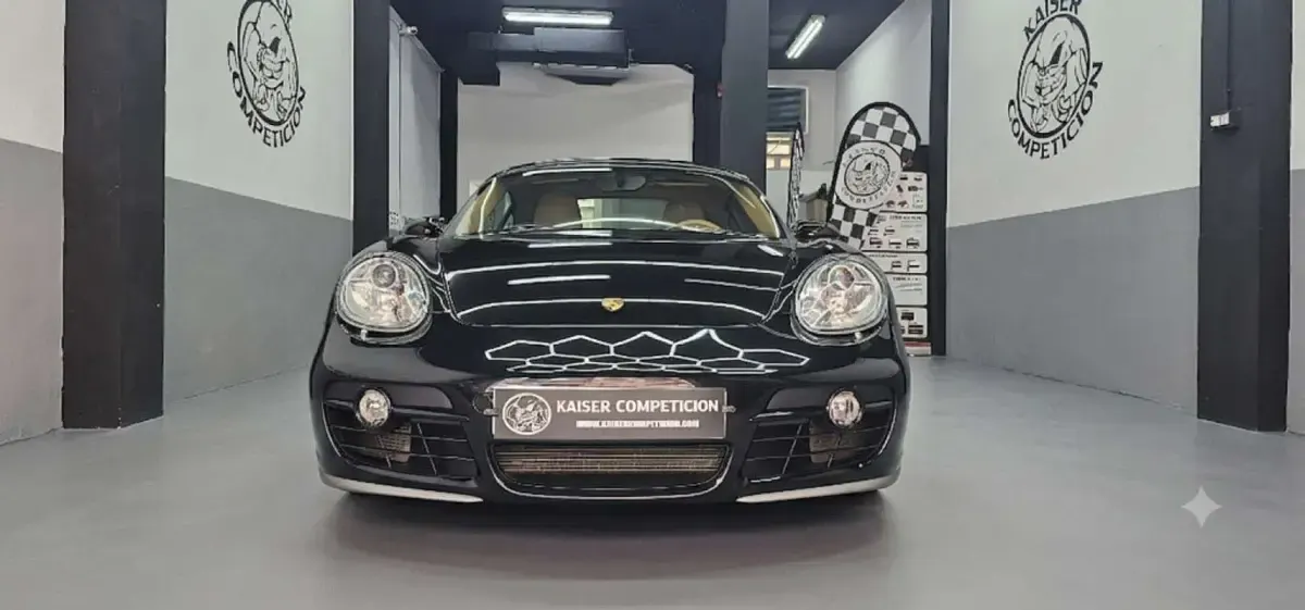 Usado Porsche Cayman S 295 CV (216 kW) 2005 Negro Coupe