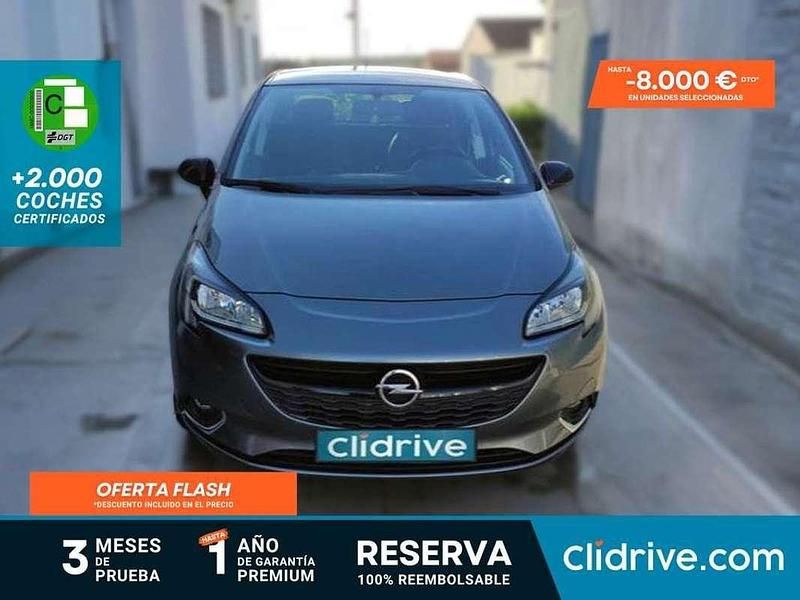 Gris Usado 2017 Opel Corsa Selective Utilitario | 7690 € (Precio justo) - Imagen 1/3
