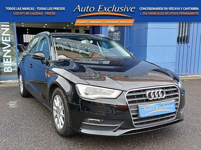 Usado Audi A3 Ambition 105 CV (77 kW) 2013 Negro Berlina