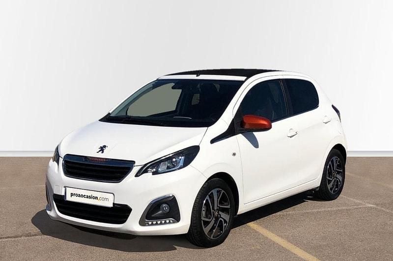 Blanco Usado 2020 Peugeot 108 Roland Garros Utilitario | 10.900 € (Precio justo) - Imagen 1/4