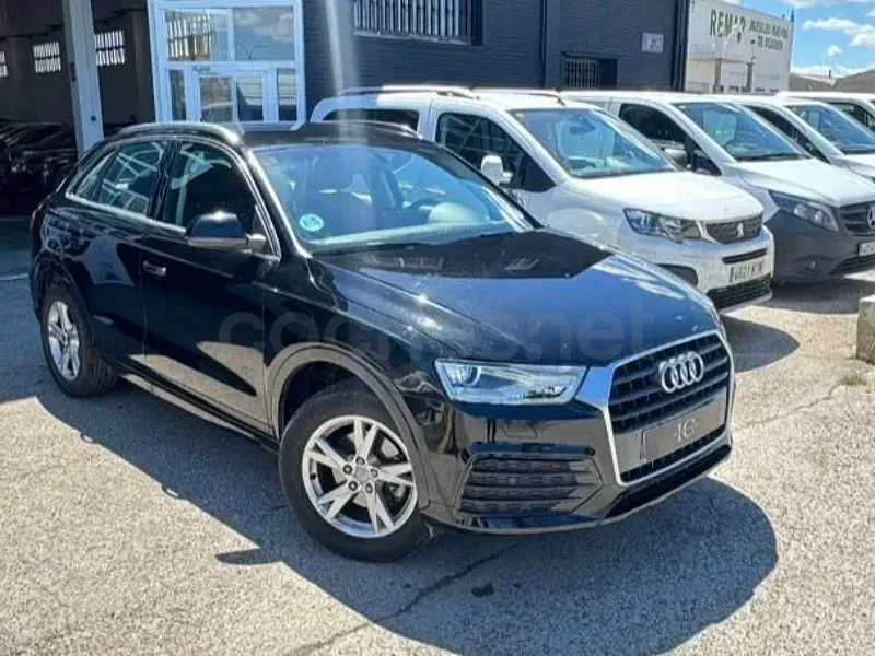 Usado Audi Q3 Attraction 125 CV (91 kW) 2017 Negro SUV