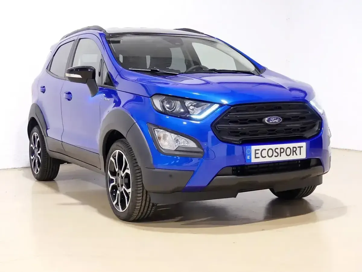 Usado Ford Ecosport Active 125 CV (91 kW) 2021 Azul SUV