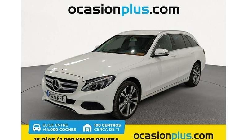 Blanco Usado 2017 Mercedes C220 Familiar | 22.990 € (Precio justo) - Imagen 1/4