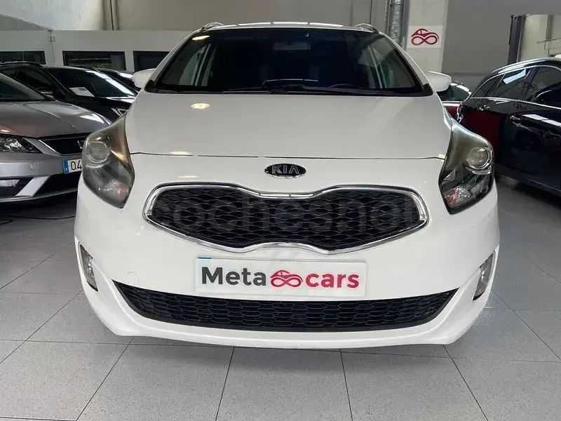 Usado Kia Carens 135 CV (99 kW) 2014 Blanco Monovolumen