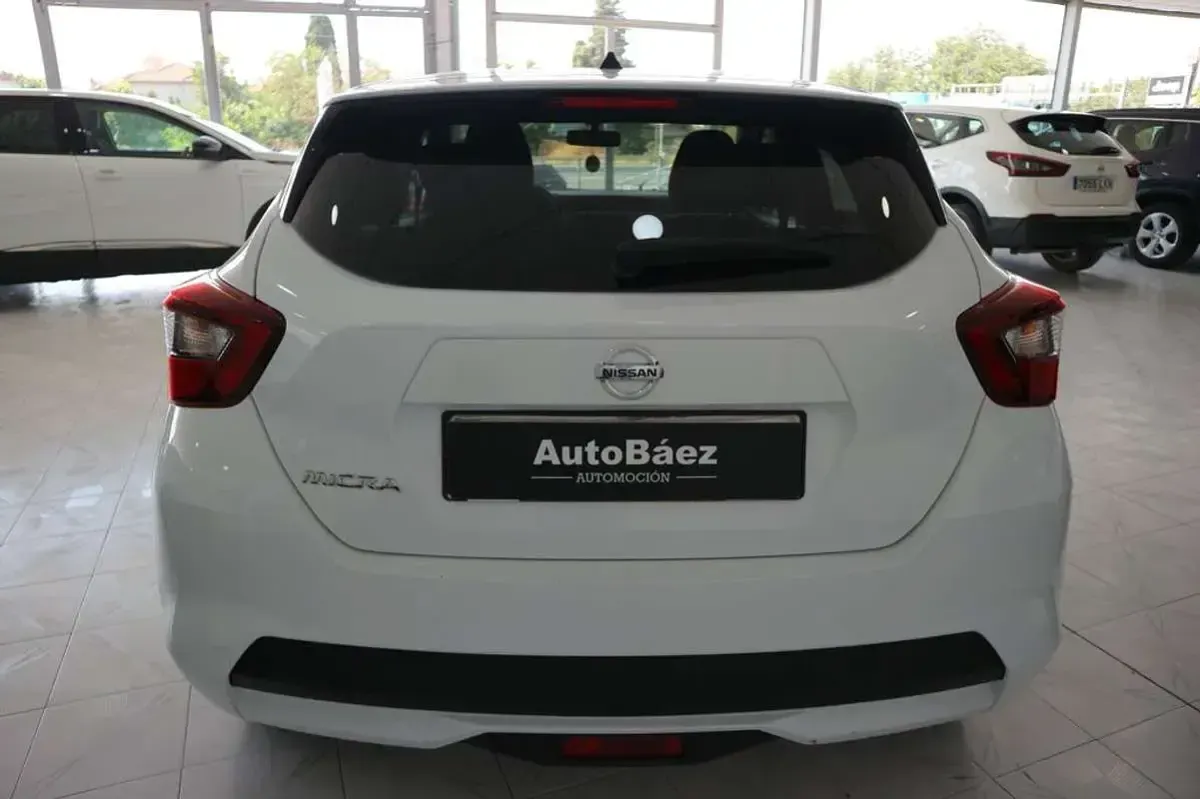 Usado Nissan Micra Acenta 90 CV (66 kW) 2019 Blanco Utilitario