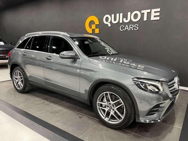 Usado Mercedes GLC220 170 CV (125 kW) 2017 Gris / plata SUV