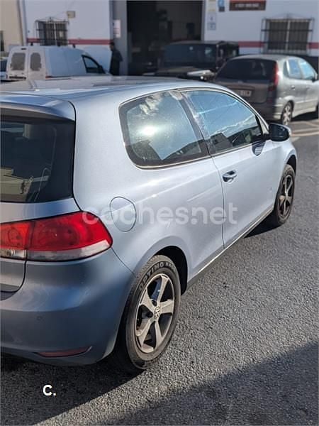 Usado VW Golf 140 CV (102 kW) 2011 Azul Descapotable
