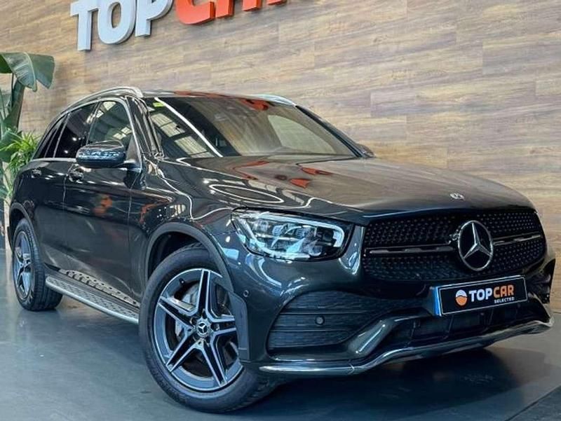Usado Mercedes GLC200 AMG 163 CV (119 kW) 2021 Gris SUV