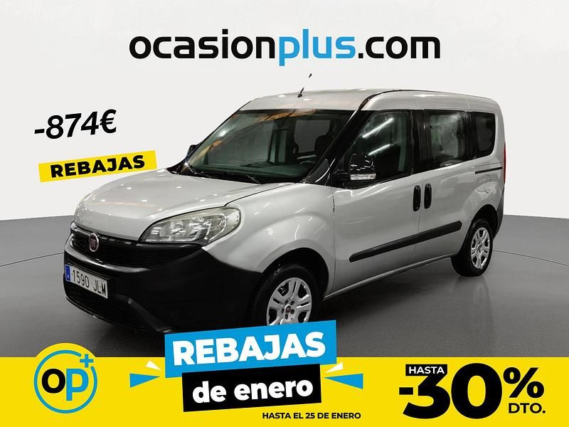 Gris Usado 2016 Fiat Doblò Pop Monovolumen | 11.800 € (Un poco caro) - Imagen 1/4