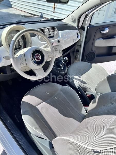 Usado Fiat 500 69 CV (50 kW) 2011 Blanco Berlina