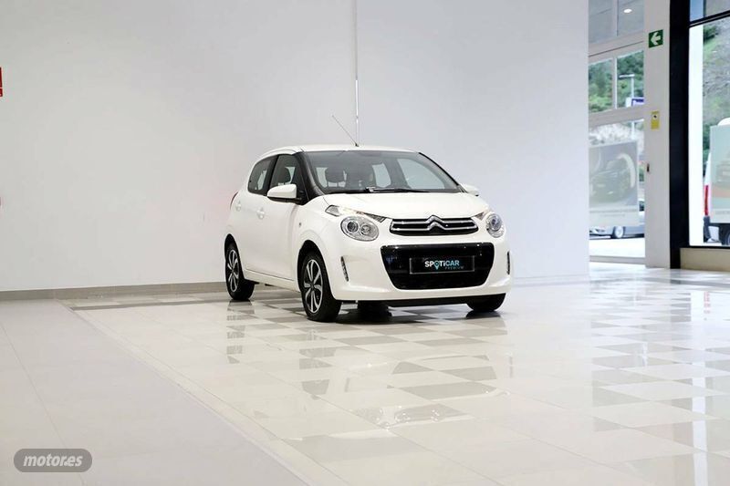 Usado Citroën C1 72 CV (52 kW) 2018 Blanco Utilitario