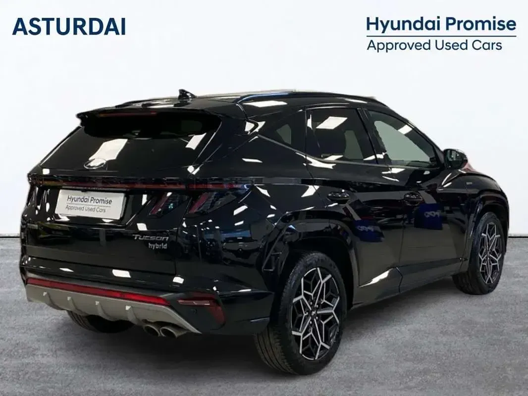 Usado Hyundai Tucson N Line 150 CV (110 kW) 2022 Negro SUV