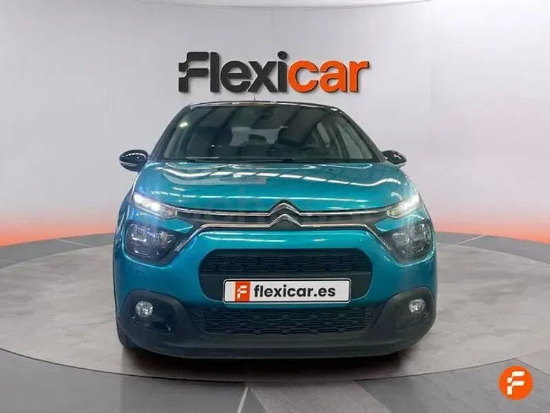 Usado Citroën C3 Feel 83 CV (61 kW) 2022 Azul Utilitario