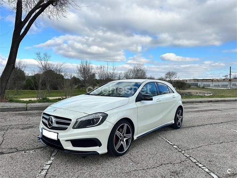 Blanco Usado 2014 Mercedes A200 AMG line Berlina | 12.500 € (Buen precio) - Imagen 1/4