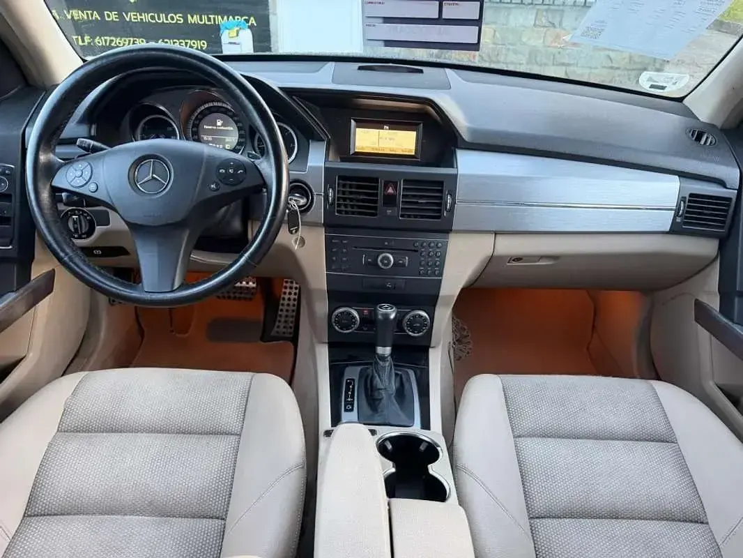 Usado Mercedes GLK220 170 CV (125 kW) 2010 Negro SUV