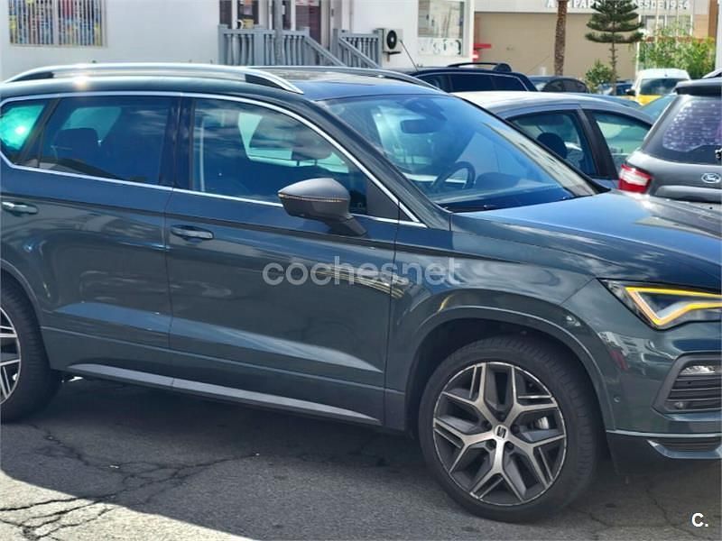 Usado Seat Ateca FR 150 CV (110 kW) 2022 Verde SUV