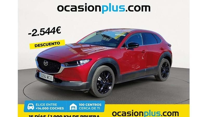 Rojo Usado 2022 Mazda CX-30 Homura-Line SUV | 25.446 € (Precio justo) - Imagen 1/4