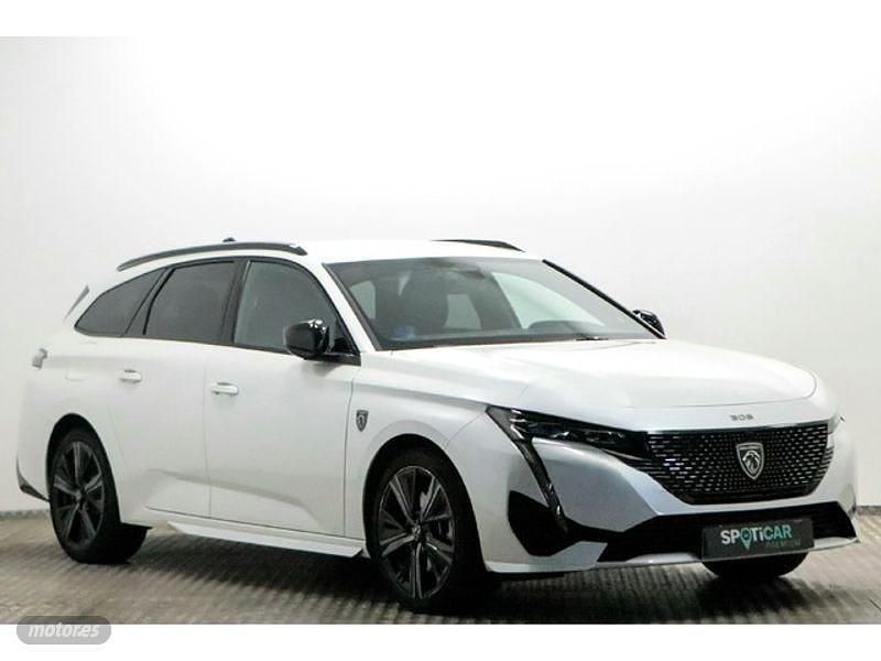 Blanco Usado 2022 Peugeot 308 GT Monovolumen | 25.900 € (Un poco caro) - Imagen 1/4