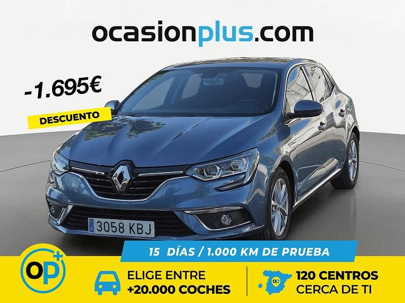 Usado Renault Mégane IV 130 CV (95 kW) 2017 Azul Berlina
