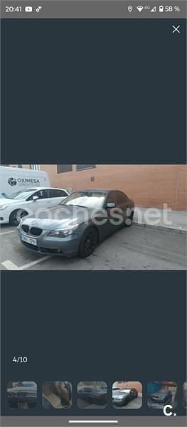 Usado BMW 530 193 CV (141 kW) 2003 Gris / plata Berlina
