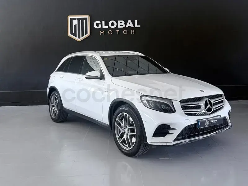Usado Mercedes GLC250 204 CV (150 kW) 2016 Blanco SUV