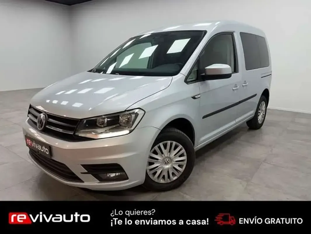 Usado VW Caddy Edition 102 CV (75 kW) 2019 Gris Monovolumen