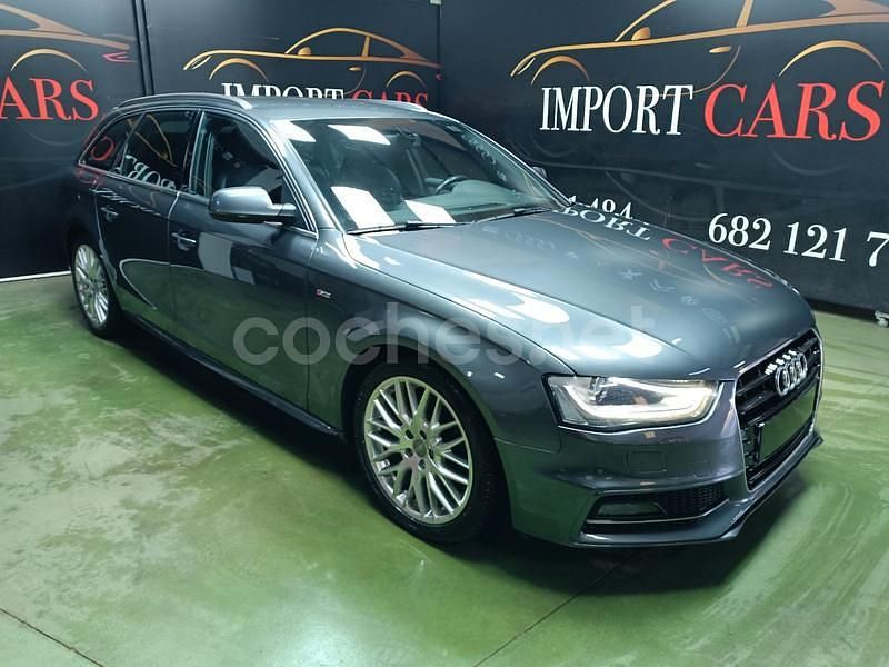 Gris / plata Usado 2014 Audi A4 S-Line Familiar | 16.600 € (Caro) - Imagen 1/4