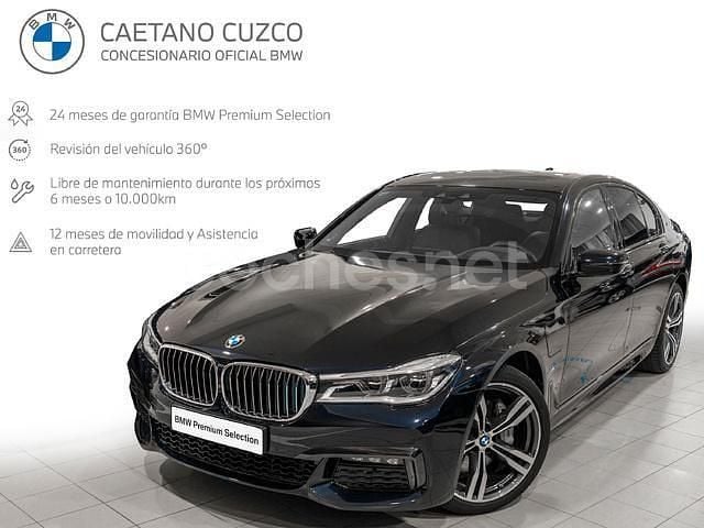Negro Usado 2018 BMW 740 iPerformance Berlina | 54.995 € (Precio justo) - Imagen 1/4