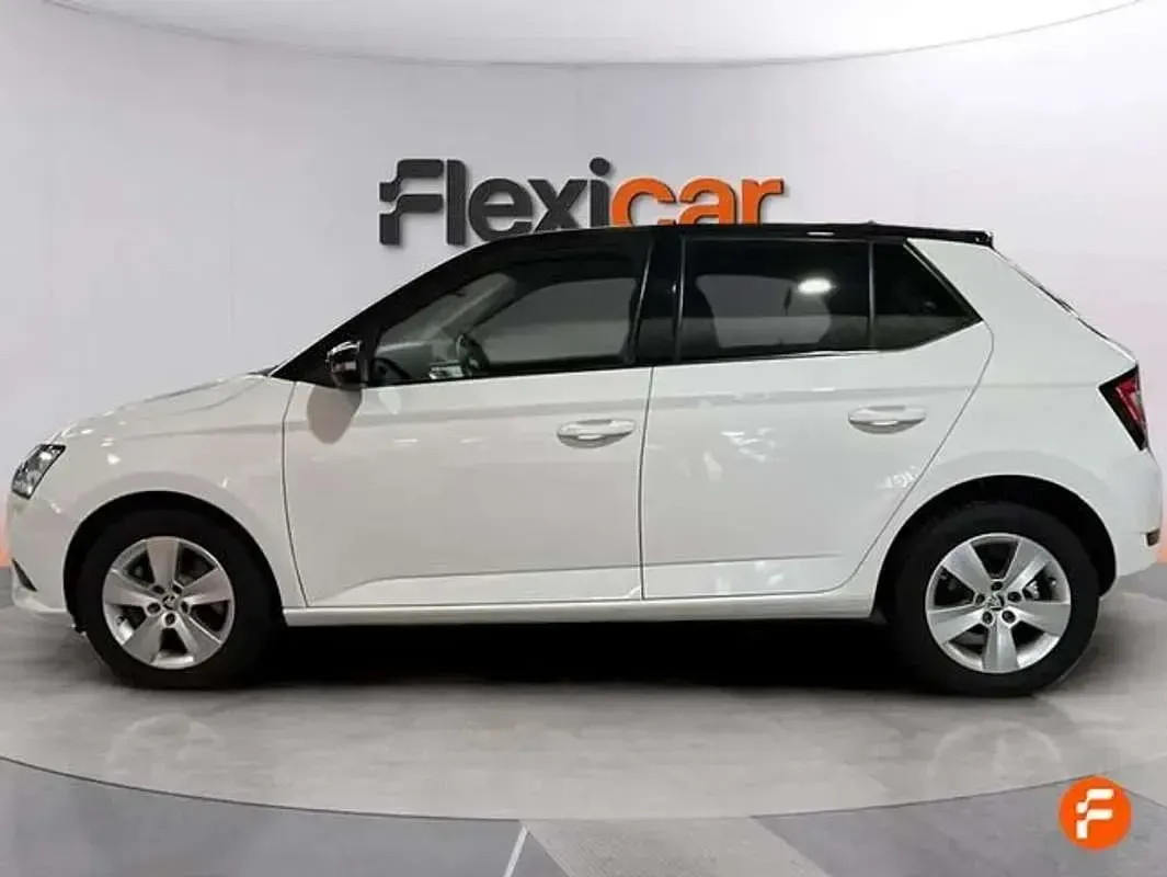 Usado Skoda Fabia Ambition 110 CV (80 kW) 2019 Blanco Utilitario