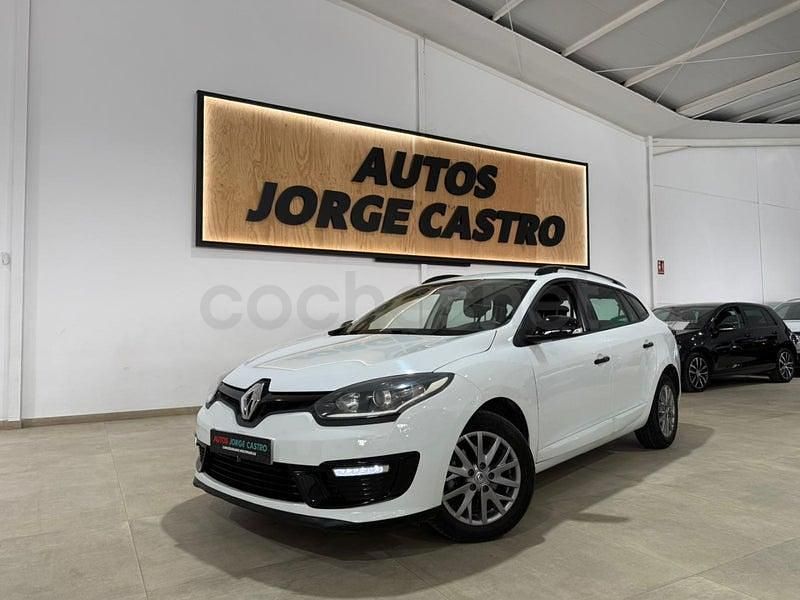 Usado Renault Mégane GrandTour LIMITED 110 CV (80 kW) 2014 Blanco Familiar