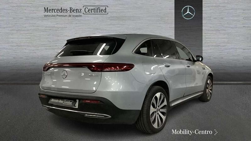 Usado Mercedes EQC400 300 kW (408 CV) 2020 Plateado SUV