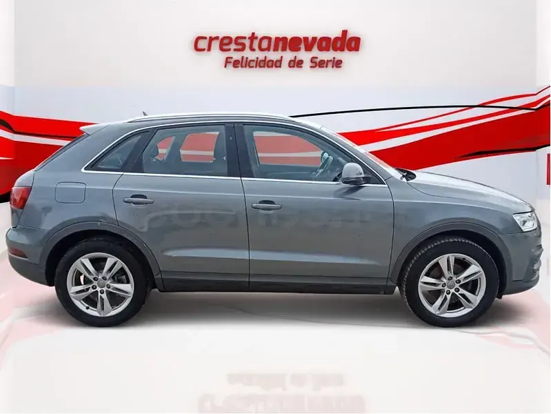 Usado Audi Q3 Design 150 CV (110 kW) 2017 Gris / plata SUV